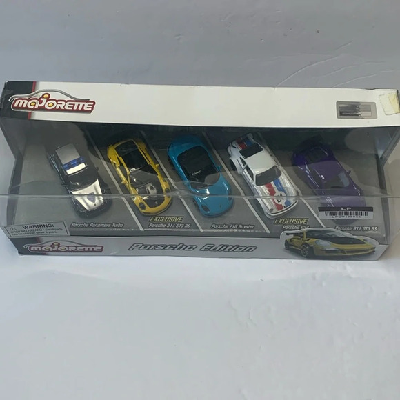 Majorette Toy Cars Porsche Edition Model 5-Car Set New - Picture 11 of 11